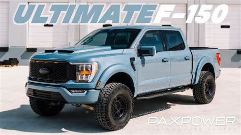 Ultimate Ford F 150 Build Paxpower Alpha Package For 2021 F 150 Supercharged 50 With 775 Hp