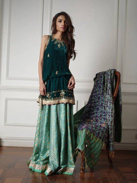 Misha Lakhani Winter Party Wear Dresses 2016 Winter A Style Tips