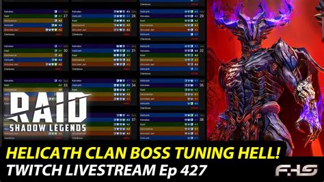 Helicath Clan Boss Build Nightmare RAID Shadow Legends Twitch