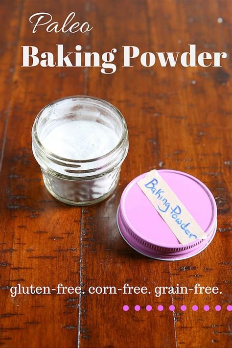 Paleo Baking Powder Gluten Free Baking