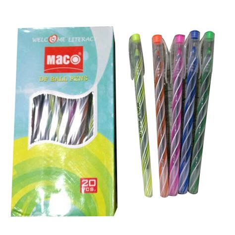 Maco DF Ball Pen At Rs 1 5 Piece Plastic Ballpoint Pen In Bulandshahr