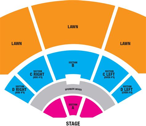 The amp seating chart