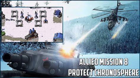 C C RED ALERT 1 REMASTERED Allied Mission 8 PROTECT CHRONOSPHERE On