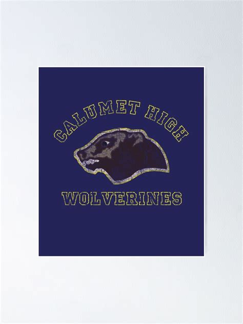 "Calumet High Wolverines (Red Dawn)" Poster by ImSecretlyGeeky | Redbubble