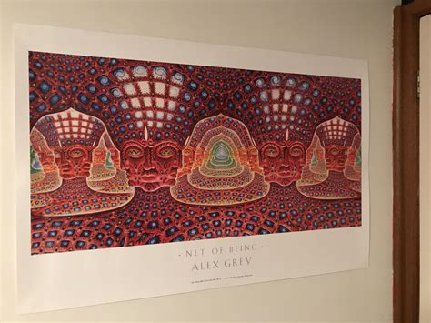 The New Alex Grey Artwork I Put On My Wall Absolutely Love It Rlsd