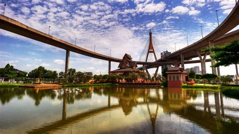 Relax by The Suspension Bridges and The Chao Phraya River - TakeMeTour