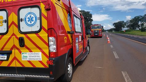 Casal Fica Ferido Em Queda De Moto Na Rodovia Br Cgn O Maior