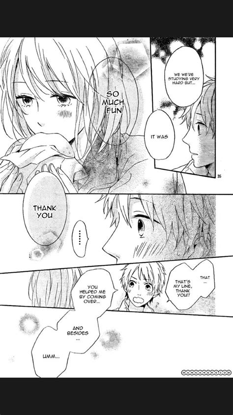 An Anime Comic Strip With Two Girls Talking To Each Other And One Man