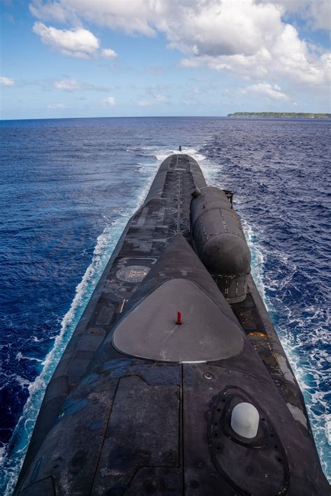 Uss Ohio Ssgn 726 Transits The Pacific Ocean On 22 Jan 2021 R Submarines