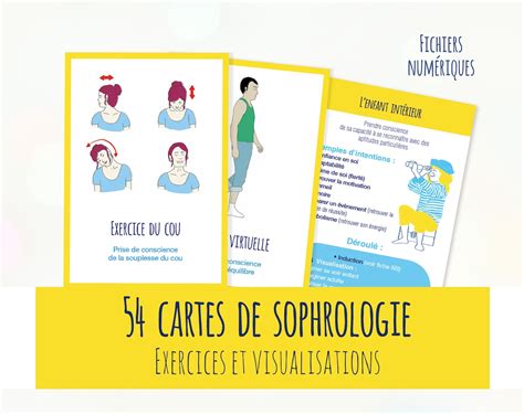 Sophrologie Cartes Rd Et Visualisations Num Rique Etsy