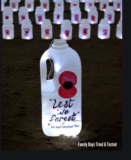 Milk Carton Lanterns For Anzac Day Rotary Club Of Applecross