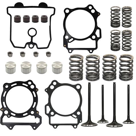 Engine Intake Exhaust Valve Lifter Buckets Springs Lock Clamp Gaskets