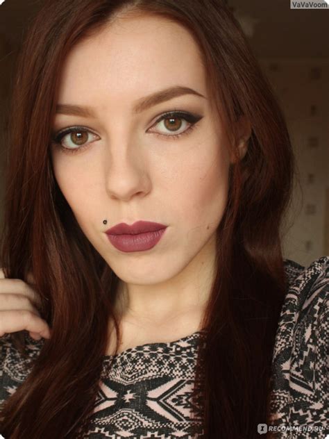 Губная помада Seventeen Matte Lasting Lipstick - «Любительницам винных ...