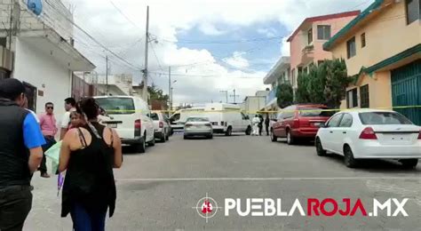 Puebla Roja On Twitter Almomento Hay Una Persona Baleada Y Sin