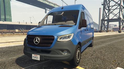 Mercedes Benz Sprinter 2019 Replace Unlocked Gta 5 Mod