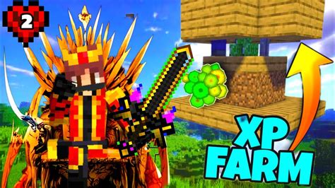 I Built An Ultimate Xp Farm Minecraft Hardcore YouTube