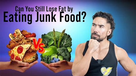 🔥 Can You Lose Fat by Eating Junk Food? 🍔🍟