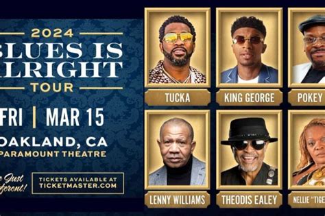 Blues Is Alright Tour 2025 Sean D Vasquez