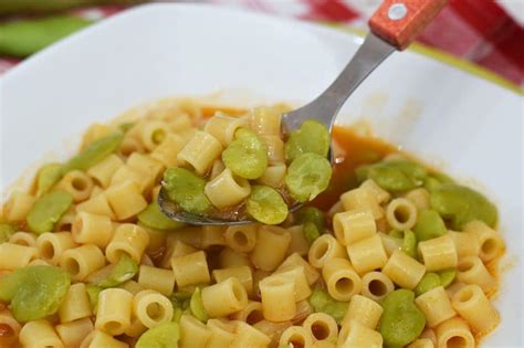 Pasta Con Fave Fresche Ricetta E Variante Bimby Tuorlo Rosso