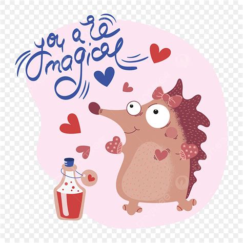 Animals Hedgehog Vector Hd Images Motivation Hedgehog Valentine