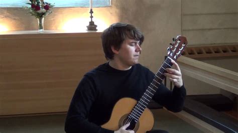 J S Bach Prelude From Suite Bwv By Patrik Kleemola Guitar Youtube