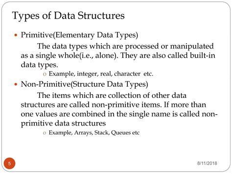 Introduction To Data Structure And Algorithms Ppt