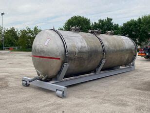 CISTERNA USATA SCARRABILE IN ACCIAIO INOX Water Storage Tank For Sale