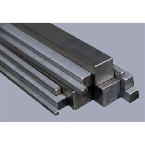 MS Square Bar Thickness 15 Mm To 38mm 3 12 Meter At Rs 44 Kilogram