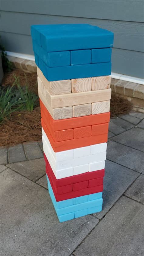 Build Your Own Giant Jenga For Endless Backyard Fun