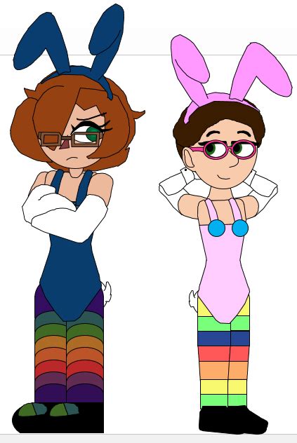 Frag Villager And Freyas Bunny Suits By Canofbeansnewgrounds On Newgrounds