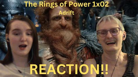 The Rings Of Power Season 1 Episode 2 Adrift Reaction Youtube