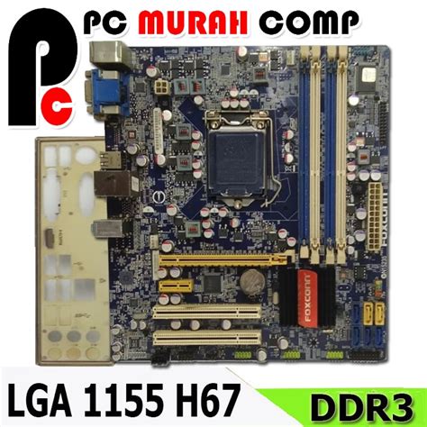 Jual Mobo Motherboard Intel Lga H H M V Hdmi Foxconn Shopee