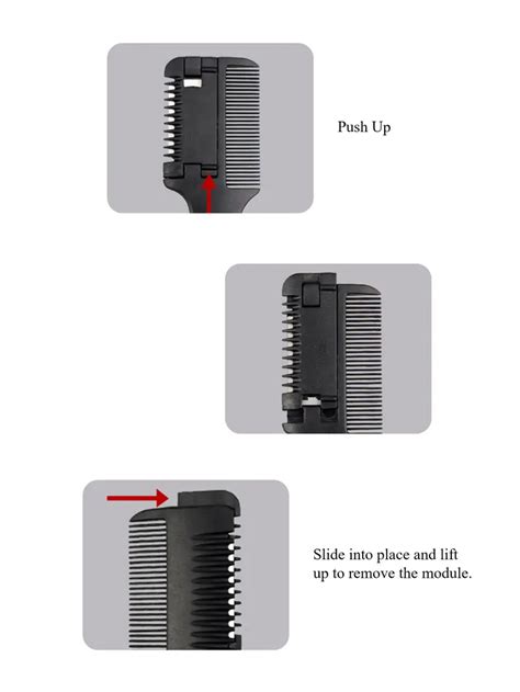 Hair Razor Combs Extra Hair Cutter Comb Thin Thick Hair Temu