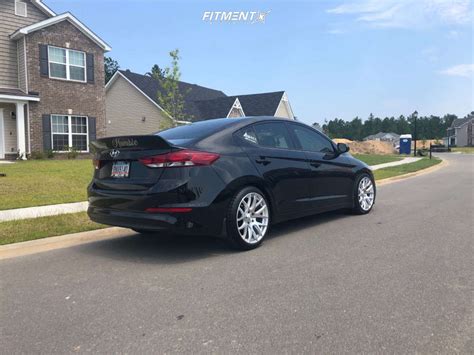 2018 Hyundai Elantra SE With 18x8 5 ESR Sr12 And Nankang 225x40 On