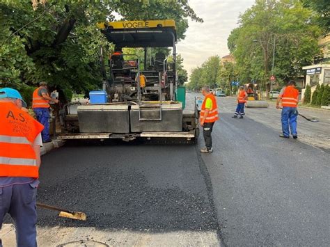 Șase luni de reparații ale străzilor din București 78 de artere din