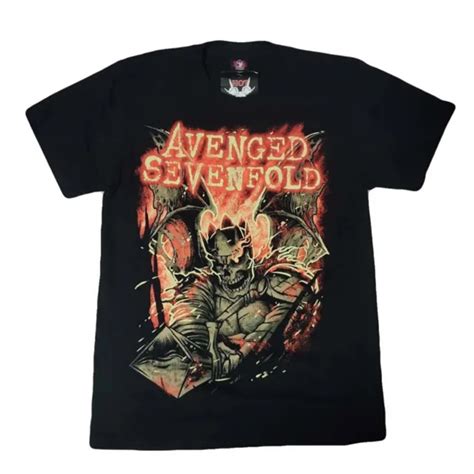 เสื้อวง Avenged Sevenfold เสื้อยืดวงร็อค A7x Avenged Sevenfold เสื้อยืด Th