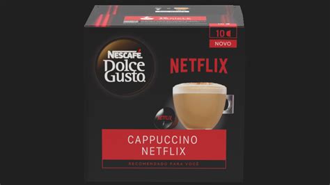 Nescaf Dolce Gusto Lan A C Psula Cappuccino Netflix Publicit Rios