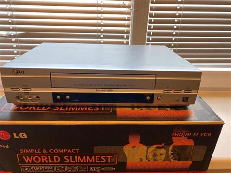 RARITA UPLNĚ NOVÝ VHS RECORDER LG LV 4961 ORIGINAL ZABALENY Aukro