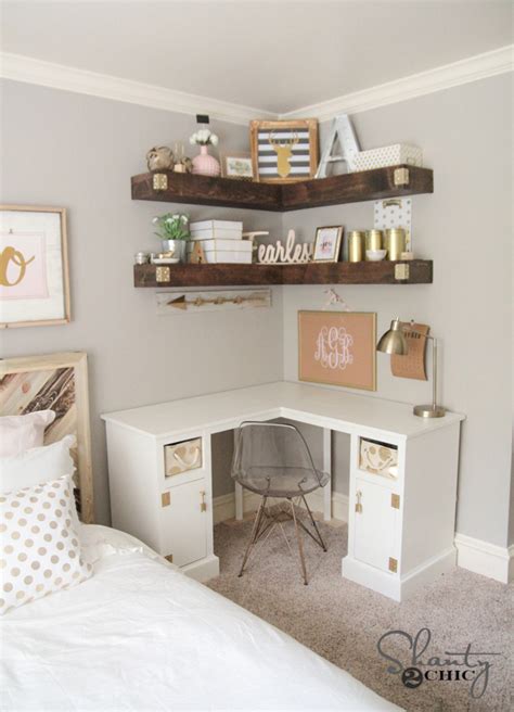 DIY Corner Desk - Shanty 2 Chic