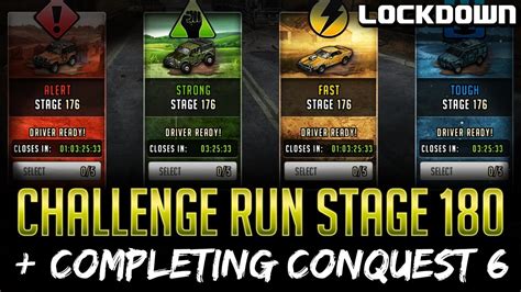 Challenge Run Stage 180 Completing Conquest 6 TWD RTS Stream The