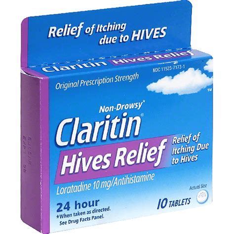 Claritin Hives Relief, Tablets | Stuffing | Foodtown