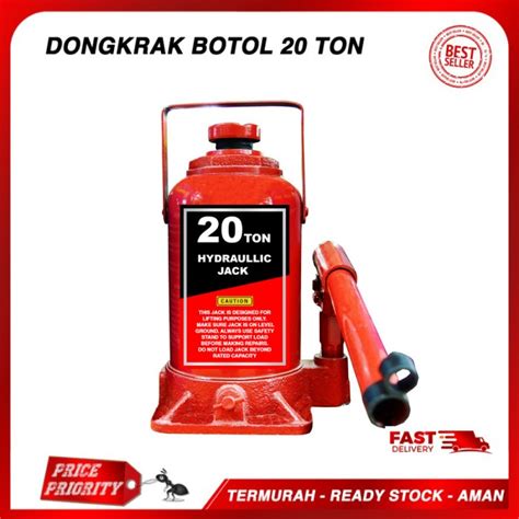 Jual Dongkrak Mobil Ton Hidrolik Hydraulic Jack Truk Mobil Model