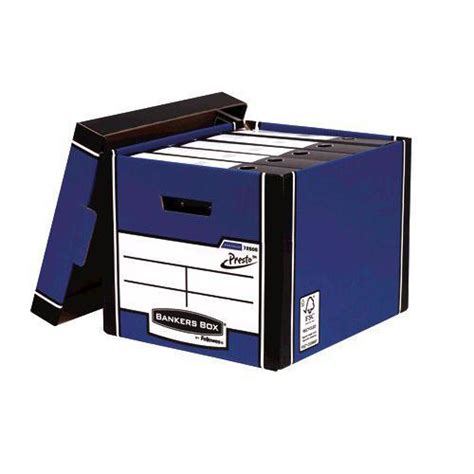 Bankers Box FSC Premium Storage Box Presto 152498 Bankers Box