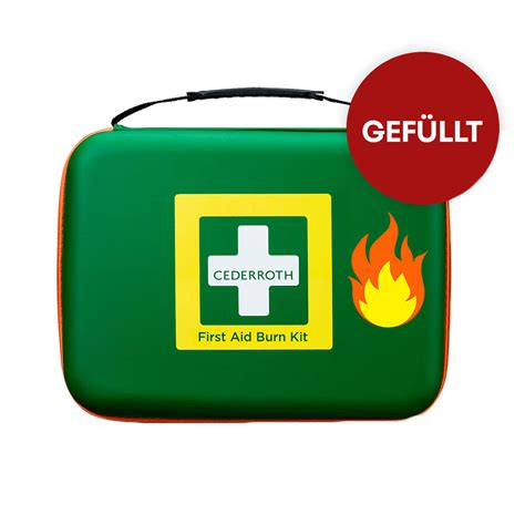 Cederroth First Aid Burn Kit Gef Llt Gr N Fr