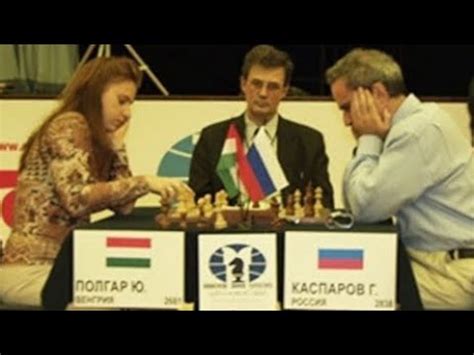 Judit Polgar Vs Garry Kasparov Russia The Rest Of The World