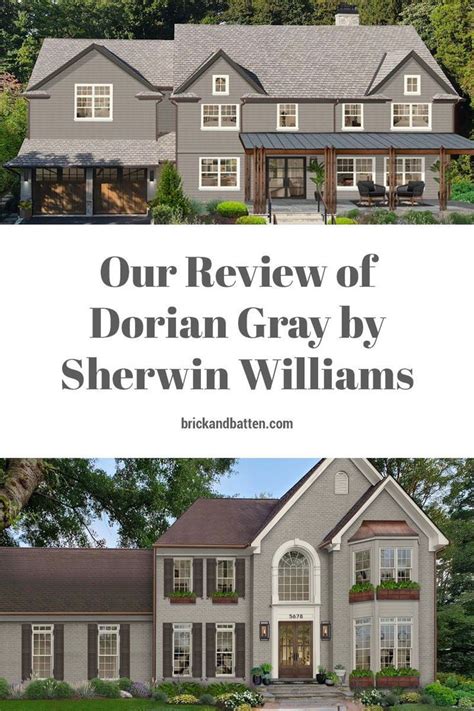 Our Review Of Dorian Gray By Sherwin Williams Brick Batten Sherwin