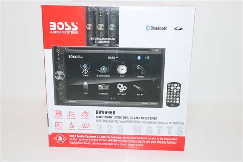 BOSS Audio Systems BV9695B 6 95 Touchscreen Bluetooth Car Audio Stereo