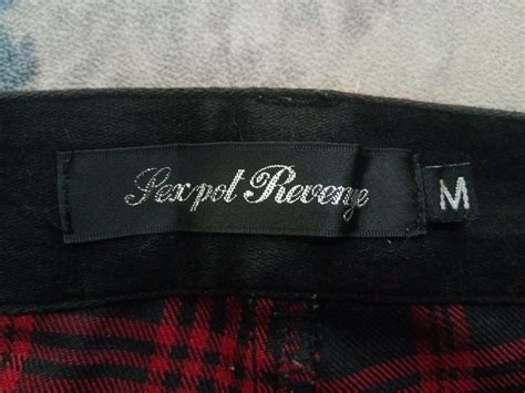 W Sex Pot Revenge Japan Bondage Punk Rock Tartan Check Japanese Fashion Designer Brand Vintage
