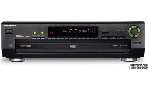 Panasonic DVD CD Player 5 Disc Changer With Remote Model DVD-F65 Cords Tested. - town-green.com