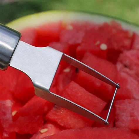 Silver Kitchen Tool 304 Stainless Steel Artifact Cutter New Watermelon